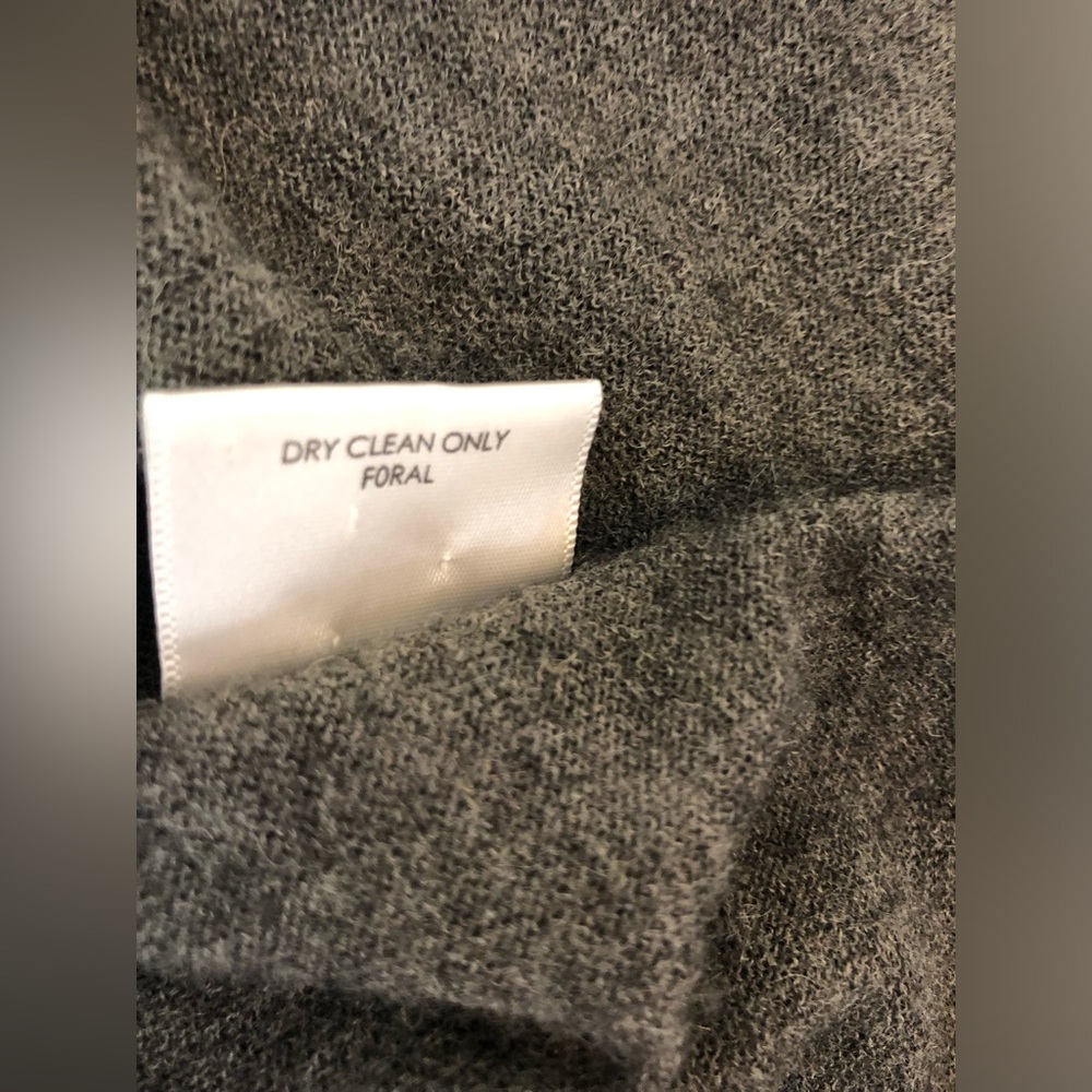 Eileen Fisher Royal Alpaca Gray Sleeveless Knit Tank - Picture 6 of 8